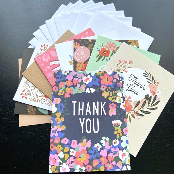 Other - Thank You Card Bundle-Set of 10 w/ Stickers-NEW